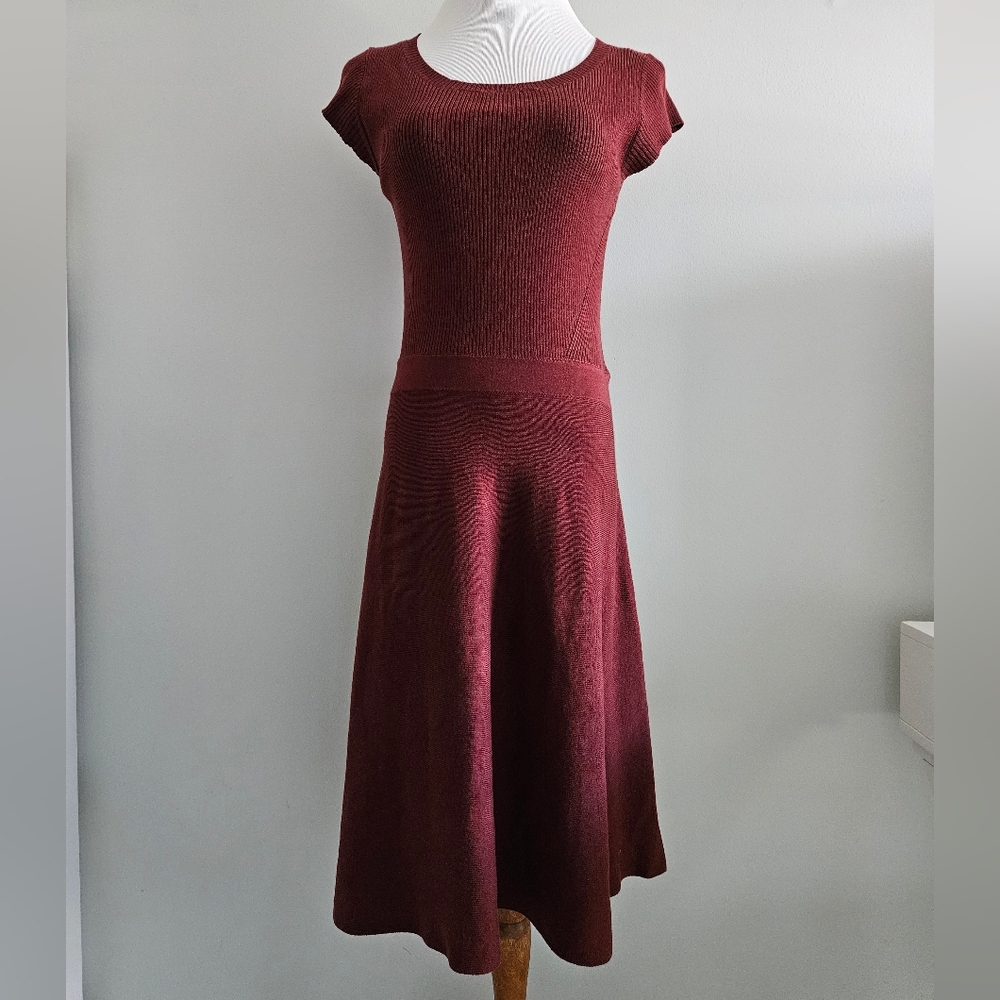 Mossimo Supply Co. | Burgundy Knit Dress